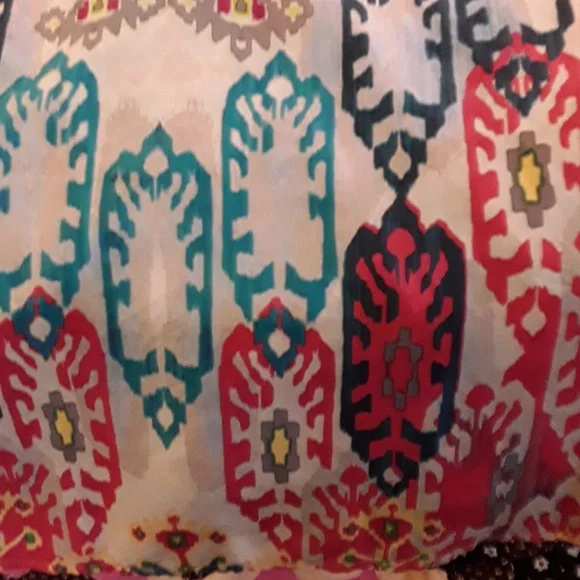 Johnny Was  Silk Tunic Medium - Picture 7 of 9